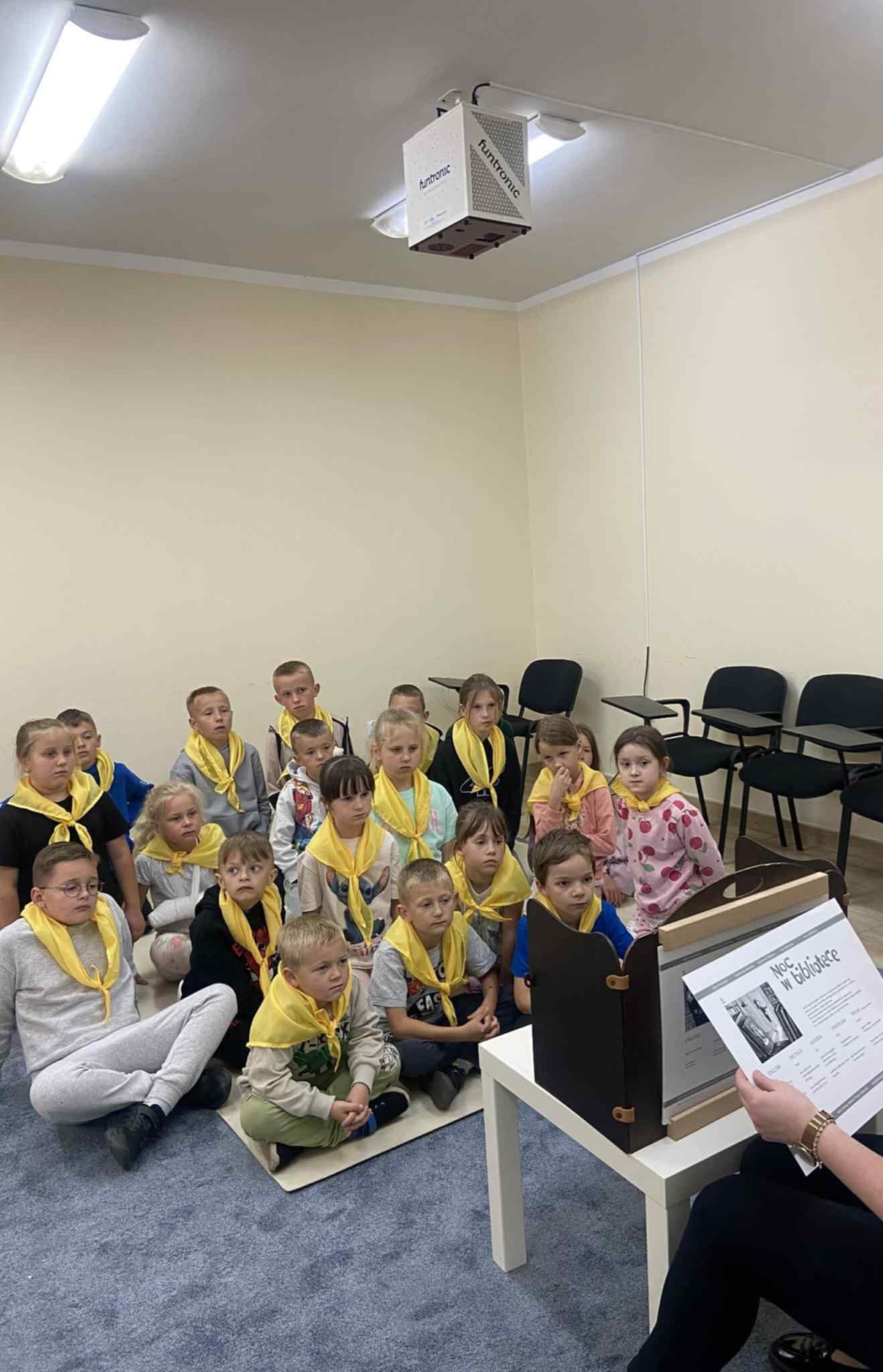 „Wszystko czego szukasz, znajdziesz w bibliotece” zajęcia c…