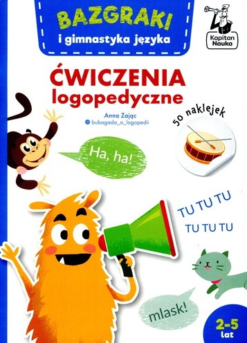 Ćwiczenia logopedyczne : Bazgraki i gimnastyka języka