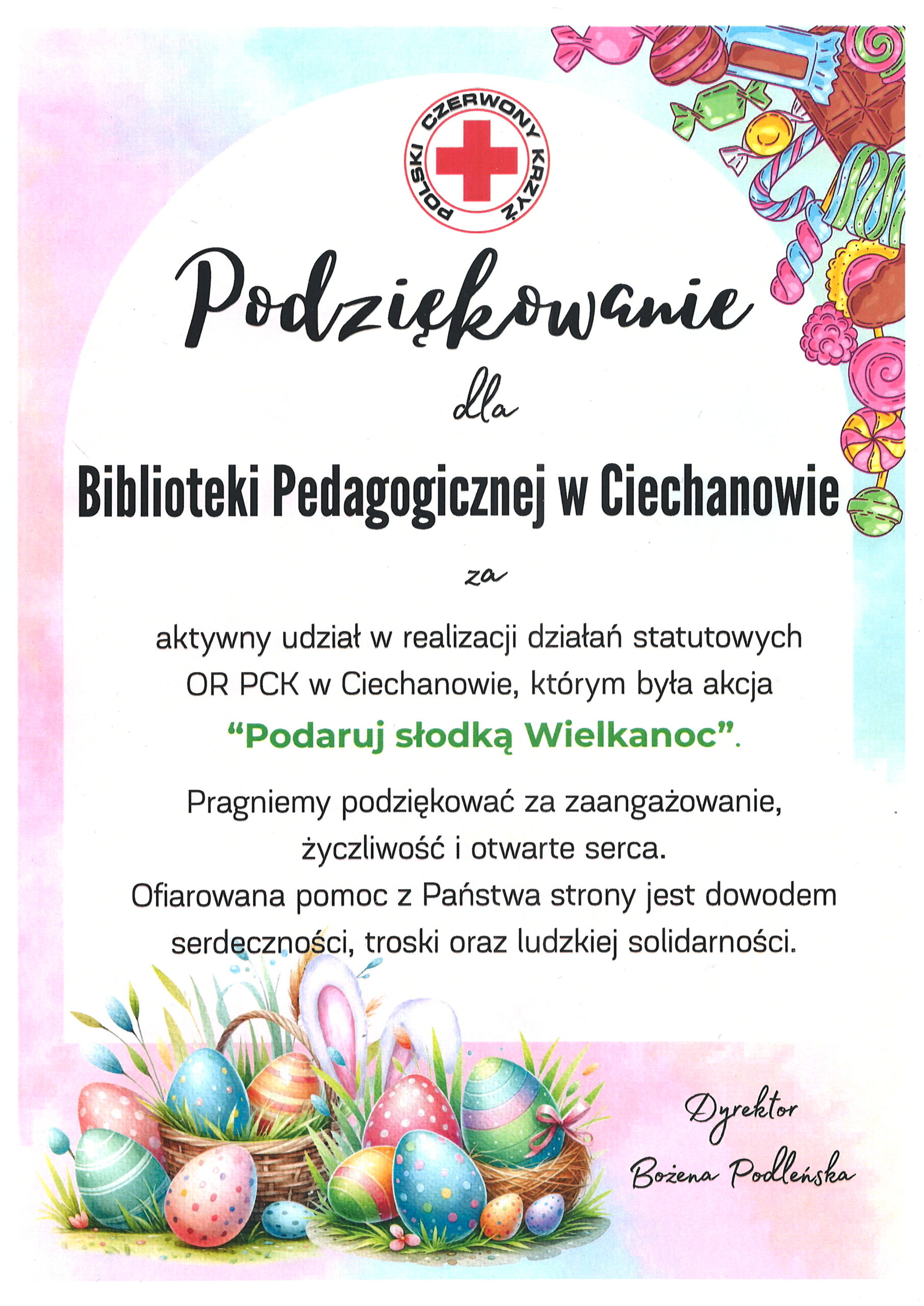 "Podaruj słodką Wielkanoc"