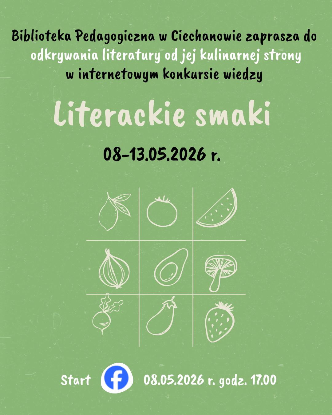 Rozstrzygnięcie konkursu „Literackie smaki”